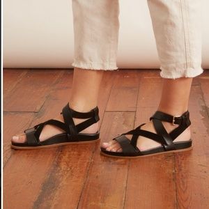 Emme Parsons, NWT. black sandals.  Sz 36.